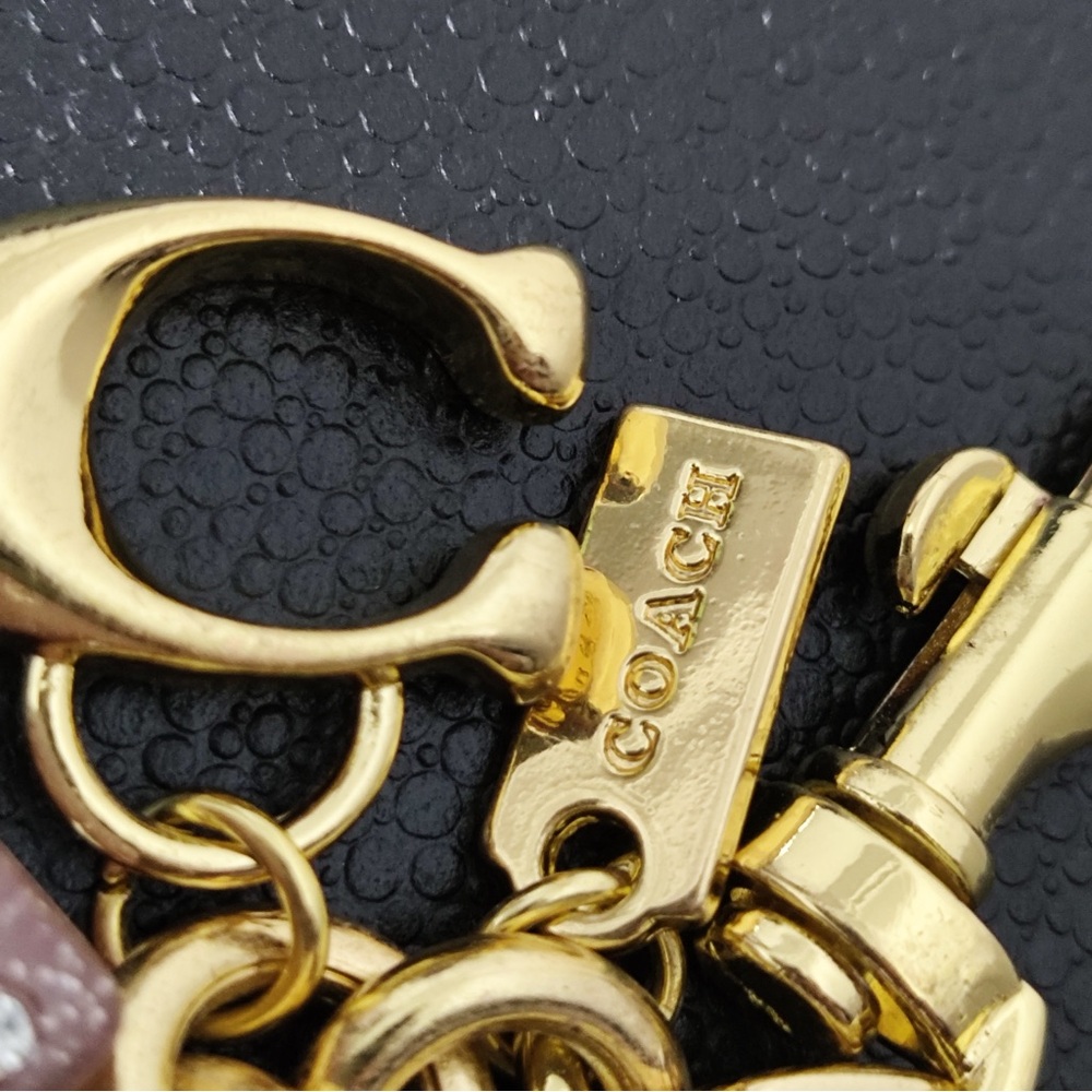Coach Glitter Dice Keychain Charm - Picture 5 of 9